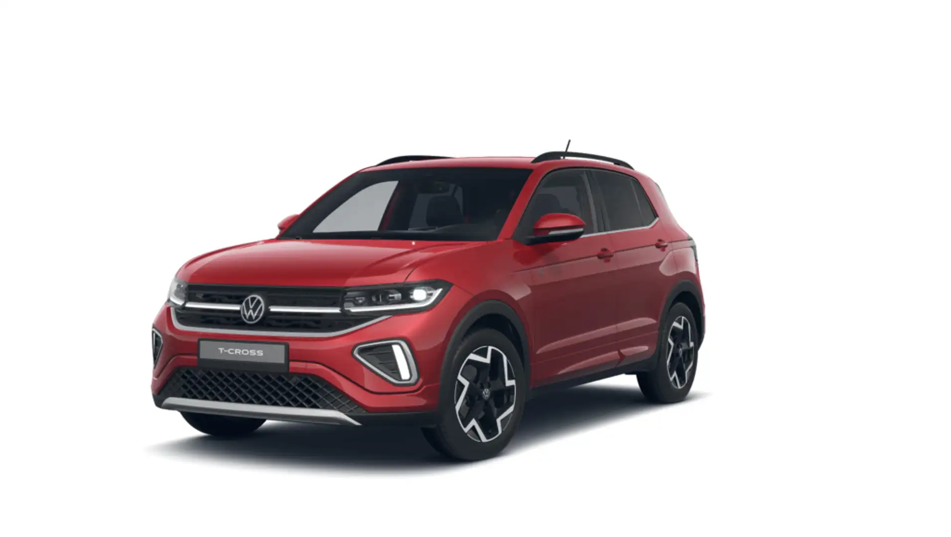 Volkswagen T-Cross 1.0 TSI R-Line 85kW Rojo - 1