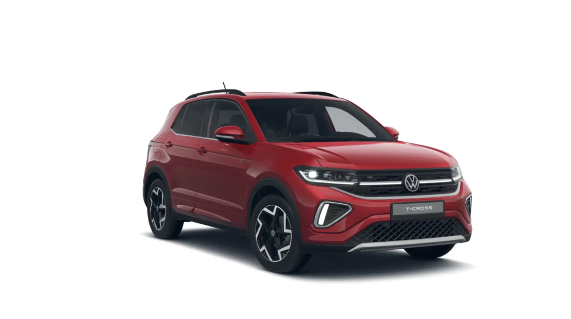 Volkswagen T-Cross 1.0 TSI R-Line 85kW Rojo - 2