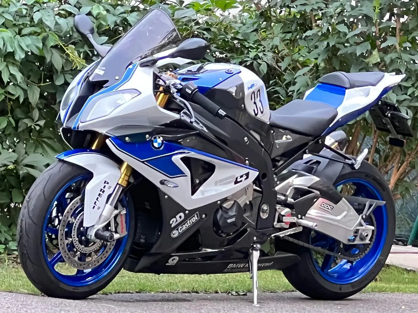 BMW HP4 Competition Modell Azul - 1