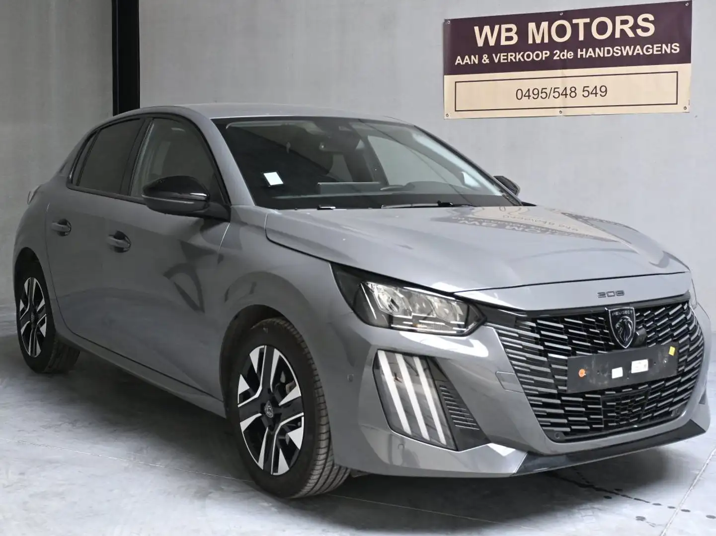 Peugeot 208 allure Grijs - 1