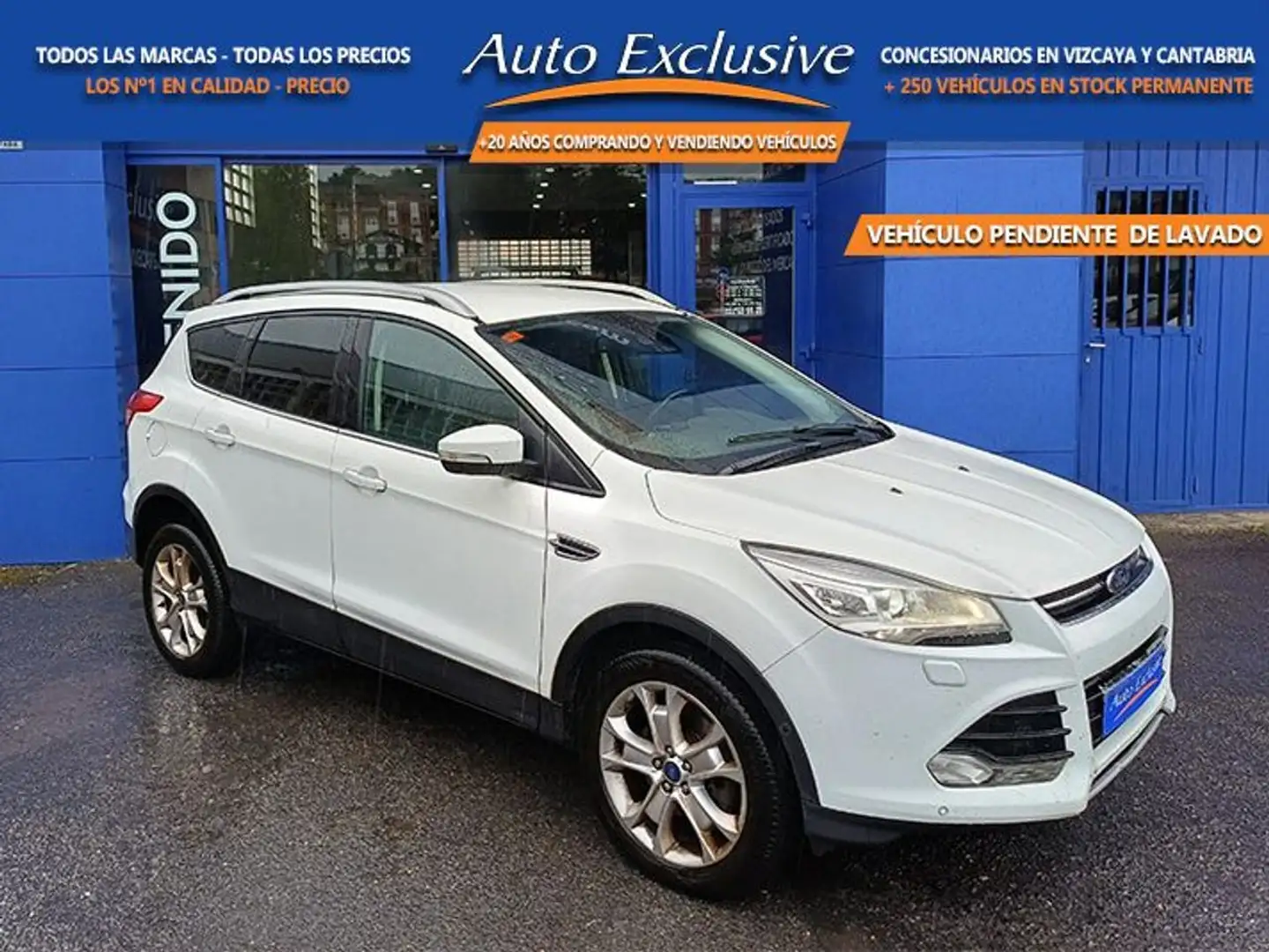 Ford Kuga 2.0TDCi Titanium 4x4 Powershift 180 Blanco - 1