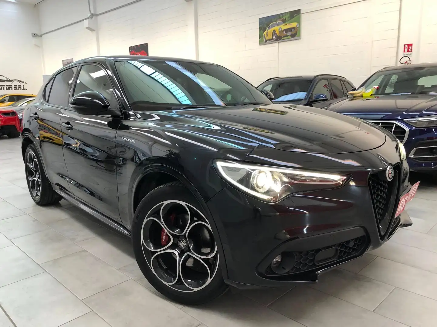 Alfa Romeo Stelvio Stelvio 2.2 t Veloce Ti Q4 210cv auto *PREZZO VERO Nero - 2