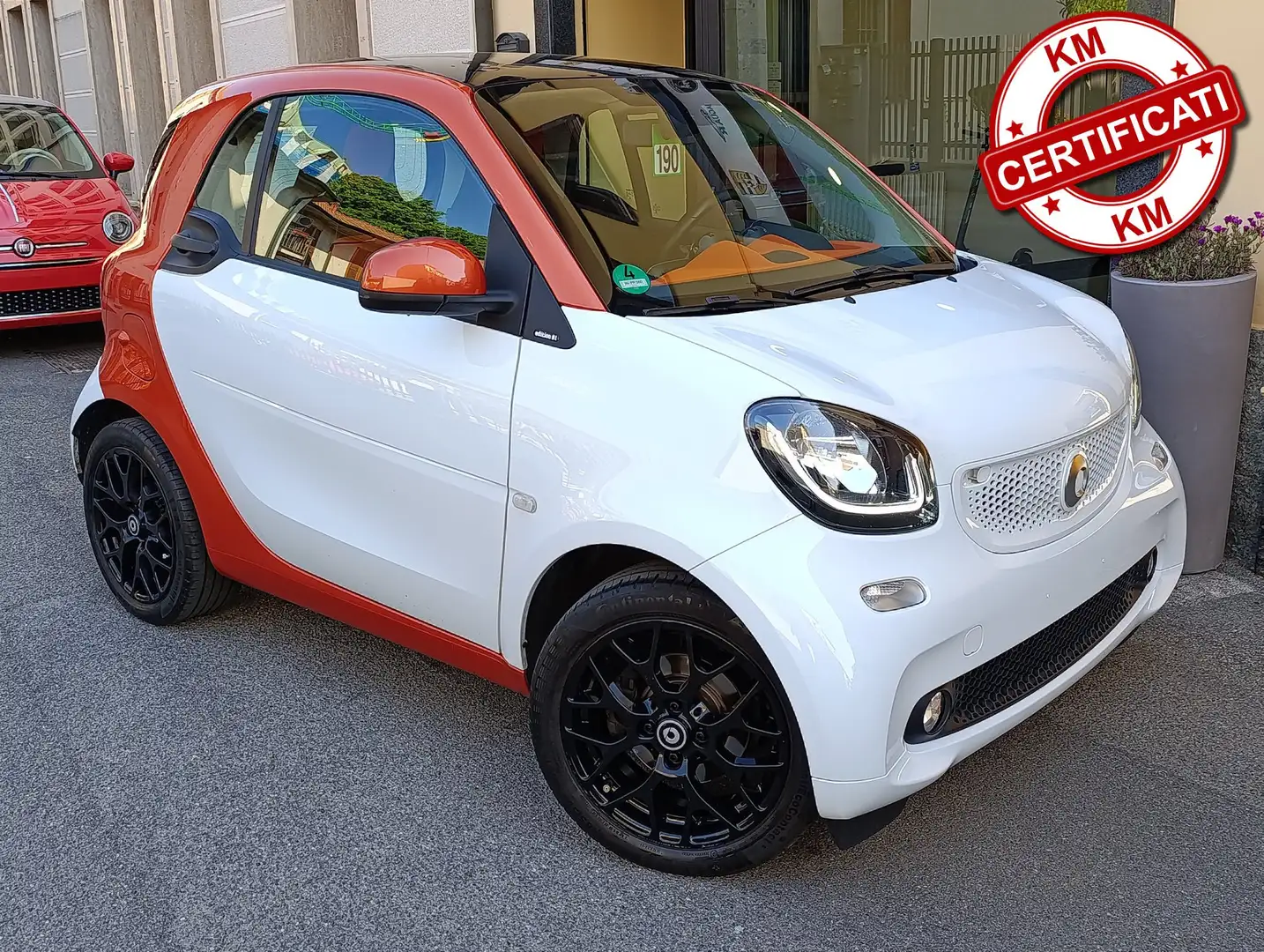 smart forTwo 1.0 71cv twinamic Edition #1 Limited Blanc - 1