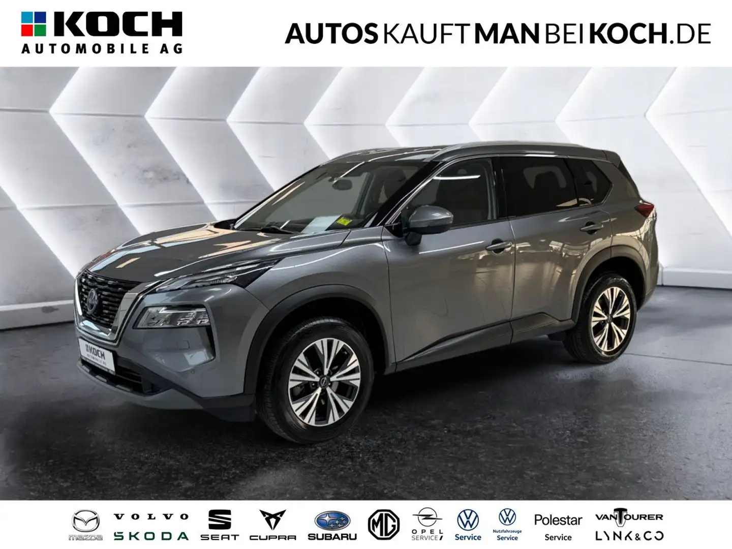 Nissan X-Trail 1.5 MHEV XTronic N-Connecta KAM ACC LED Grau - 1