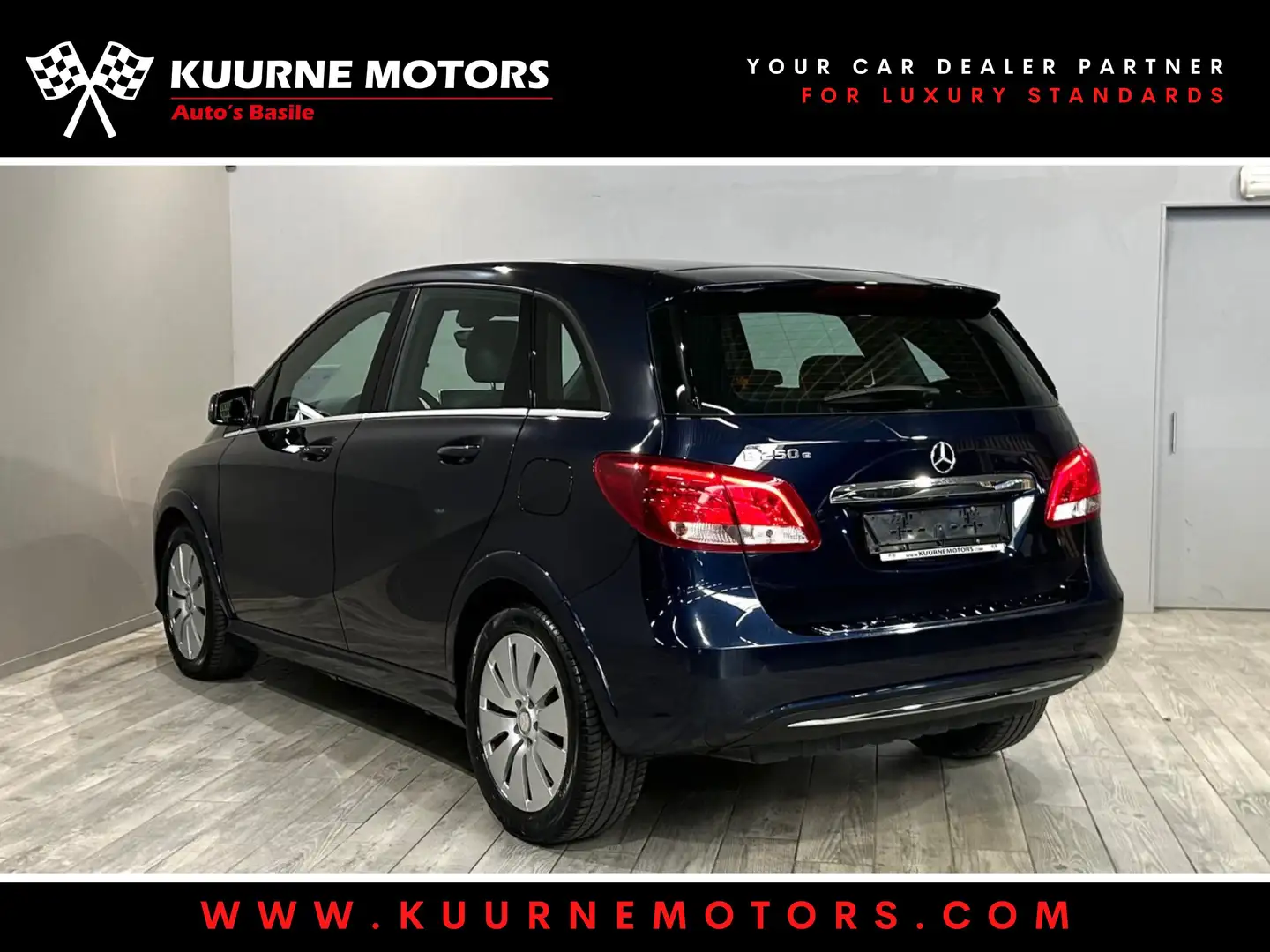 Mercedes-Benz B Electric Drive 250e Alu17"/Leder/Gps/Cruise/Cam/Bt *1j garantie* Blauw - 2