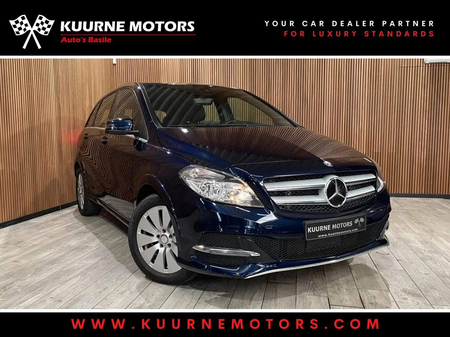 Mercedes-Benz B Electric Drive 250e Alu17"/Leder/Gps/Cruise/Cam/Bt *1j garantie* Blu/Azzurro - 1