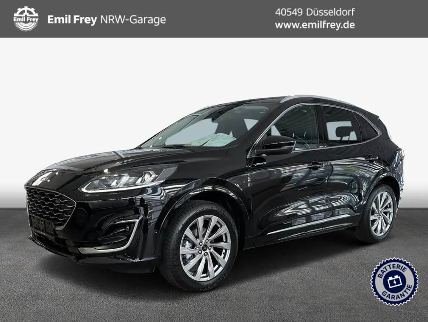 Ford Kuga 2.5 Duratec FHEV 4x4 VIGNALE Pano-Dach/ACC/He Schwarz - 1