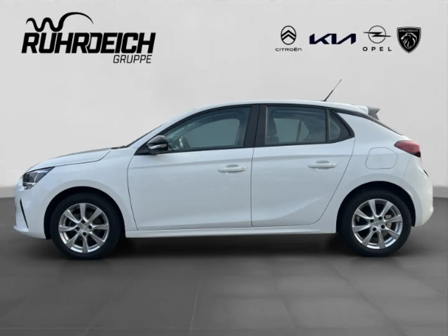 Opel Corsa F Edition 1.2 +CarPlay+DAB+SHZ+PDC+ALU+Allwetter+ Wit - 2