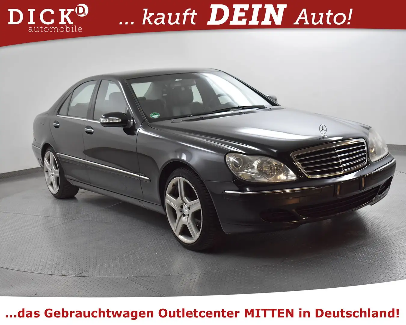 Mercedes-Benz S 350 GEPFLEGT+MULTIKONTUR+COMAND+XENON+SHZ+19" Schwarz - 1