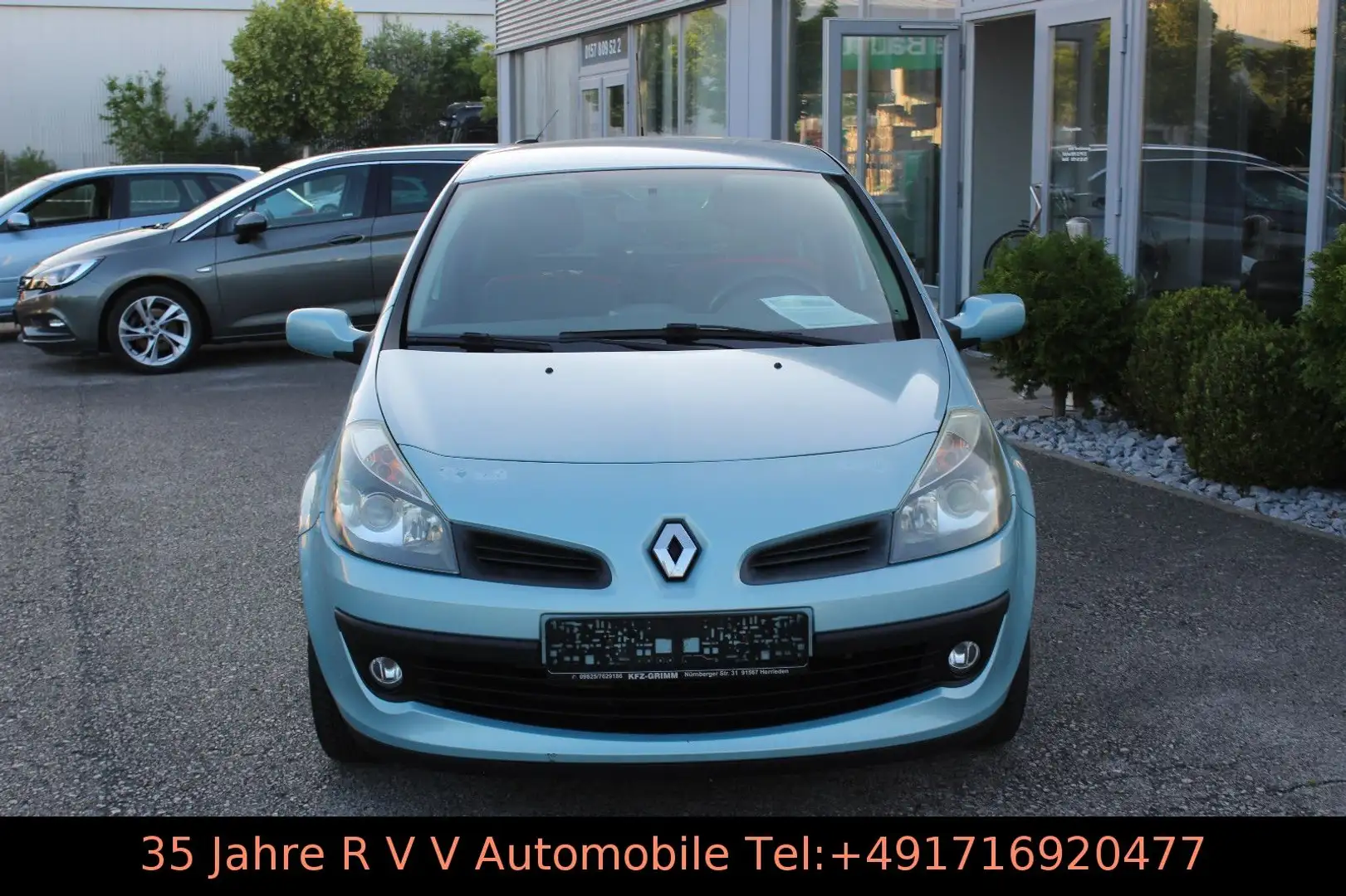 Renault Clio III 1.2 Rip Curl, Klima, 8 x  Alu, Blau - 2