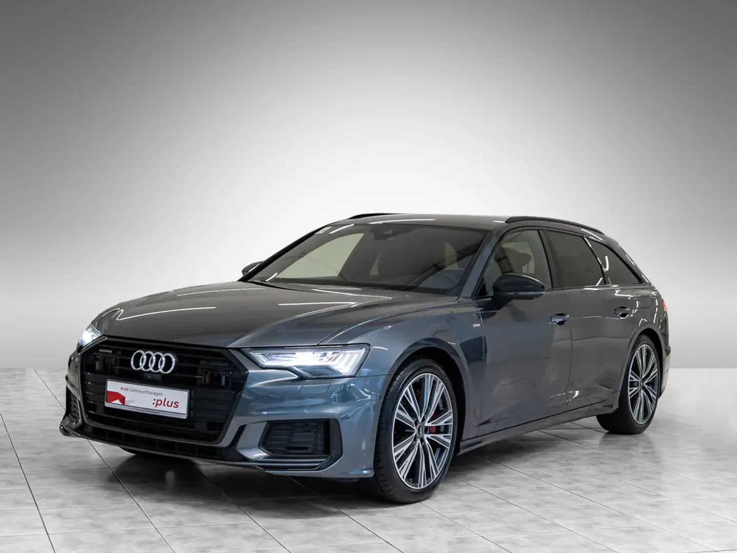 Audi A6 Avant 55 TFSI e qu S line AHK Nachtsicht B&O Grau - 2