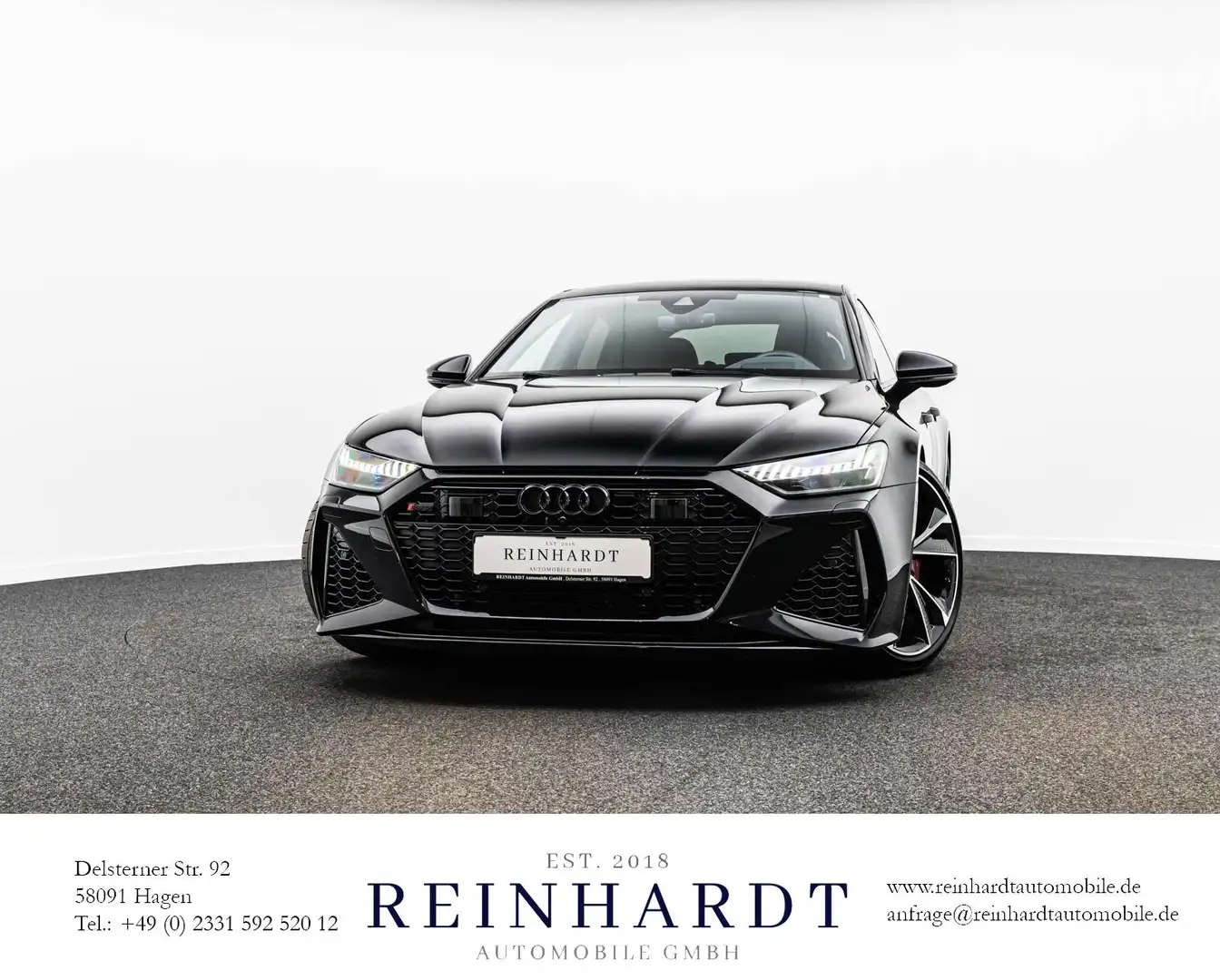 Audi RS7 SPORTBACK ALL-BLACK 22Z./ACC/HuD/PANO/280KMH Schwarz - 1