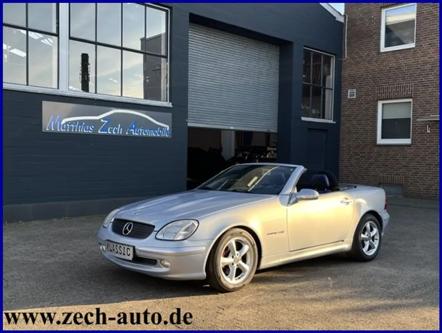 Mercedes-Benz SLK 200 Kompressor Designo * Seltene Farbkombi * Blau - 1
