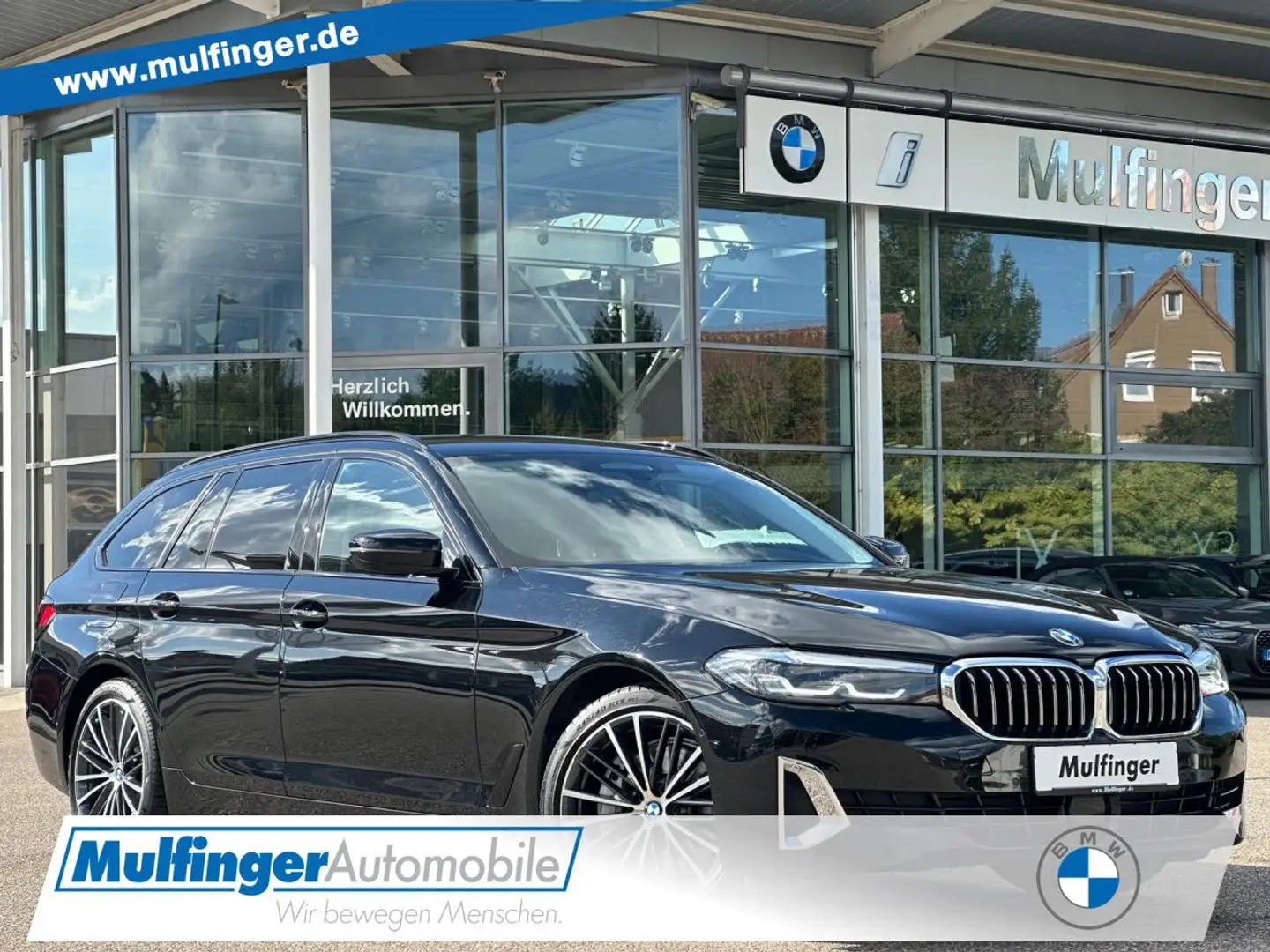 BMW 530 d xDr. T. KomfSitz HUD ACC Kamera H/K AHK 19" Schwarz - 1