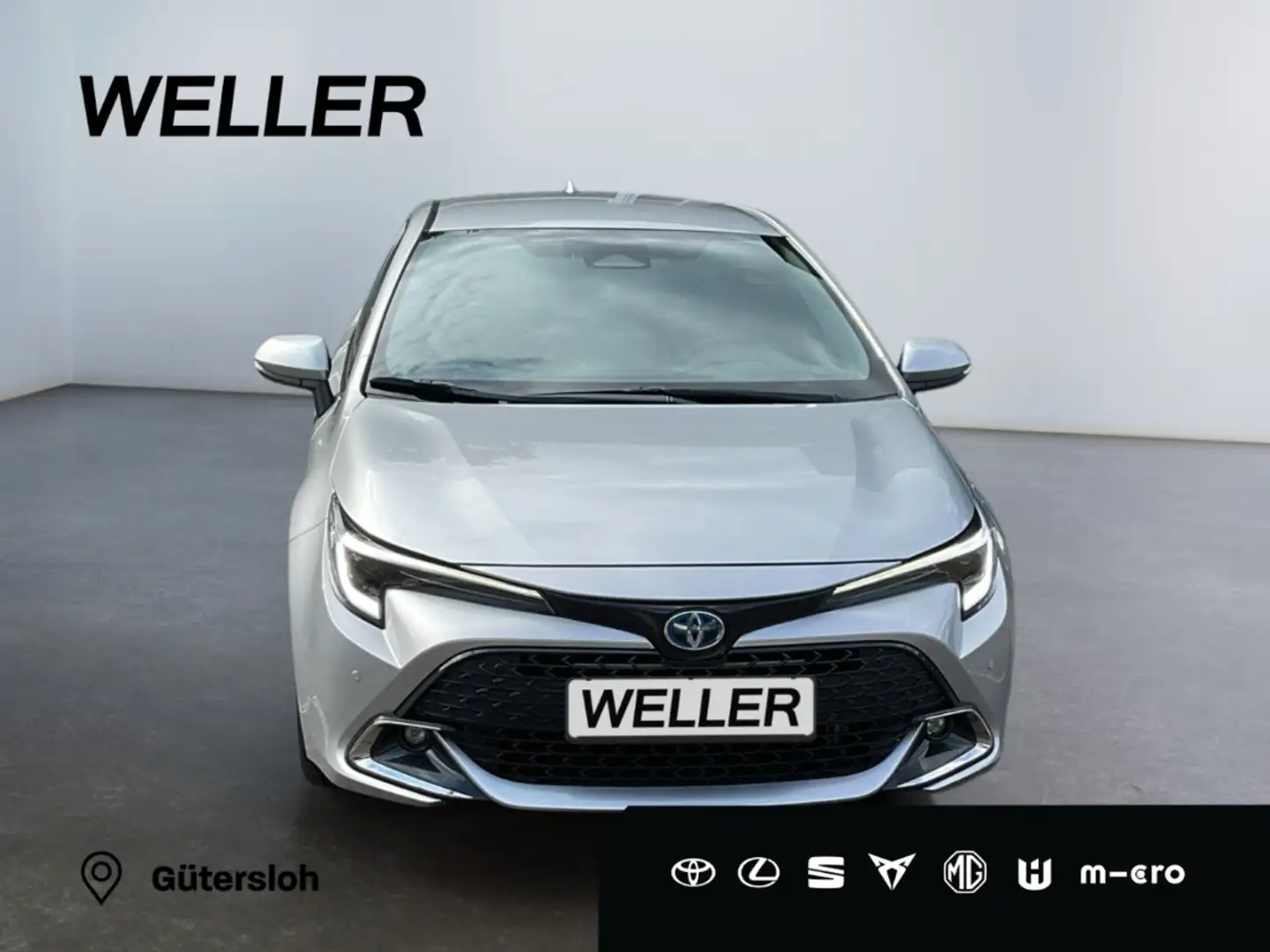 Toyota Corolla 1.8 Hybrid Team D *Technik Paket* Argent - 2