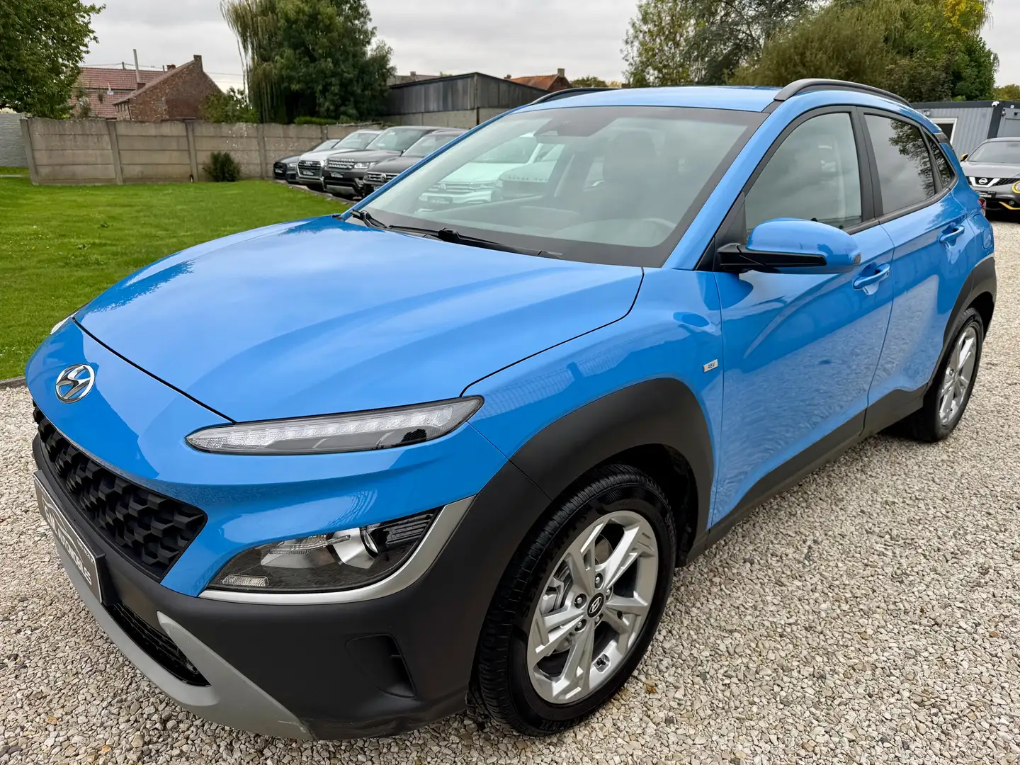 Hyundai KONA Kona 1.6 CRDi Techno*GPS*CAMERA*AIRCO*1ER PROP* Blauw - 1