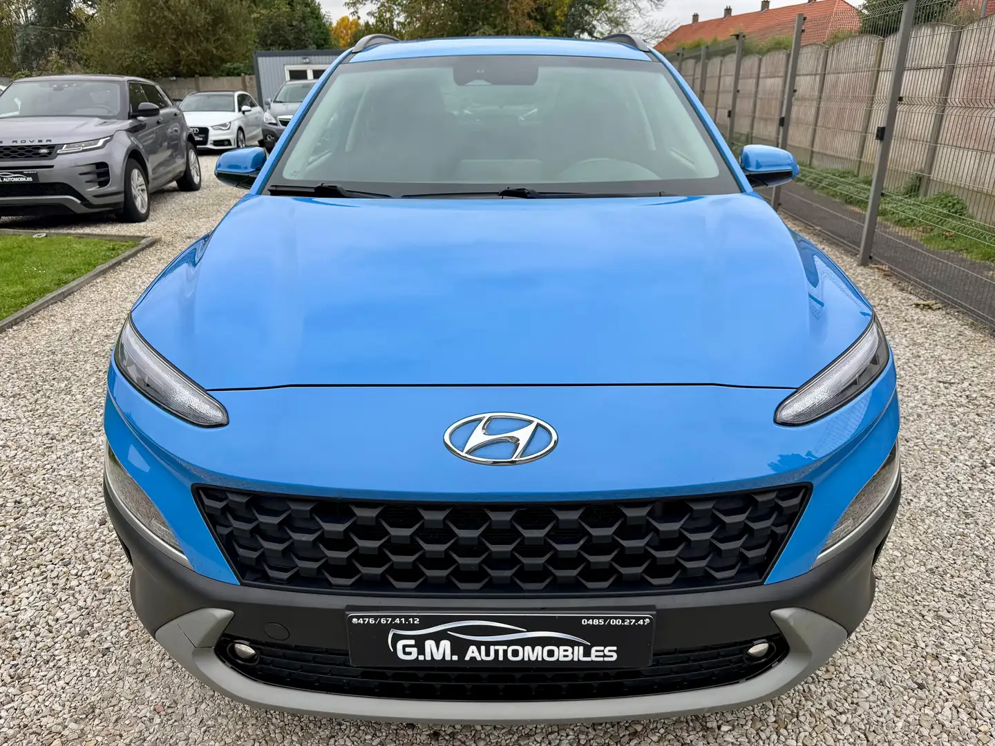 Hyundai KONA Kona 1.6 CRDi Techno*GPS*CAMERA*AIRCO*1ER PROP* Blauw - 2