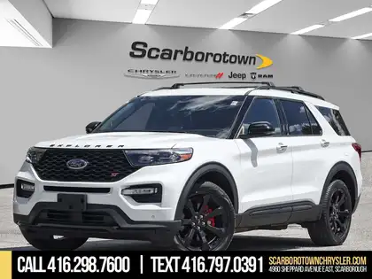 White 2023 Ford Explorer SUV / Crossover All-Wheel Drive Automatic