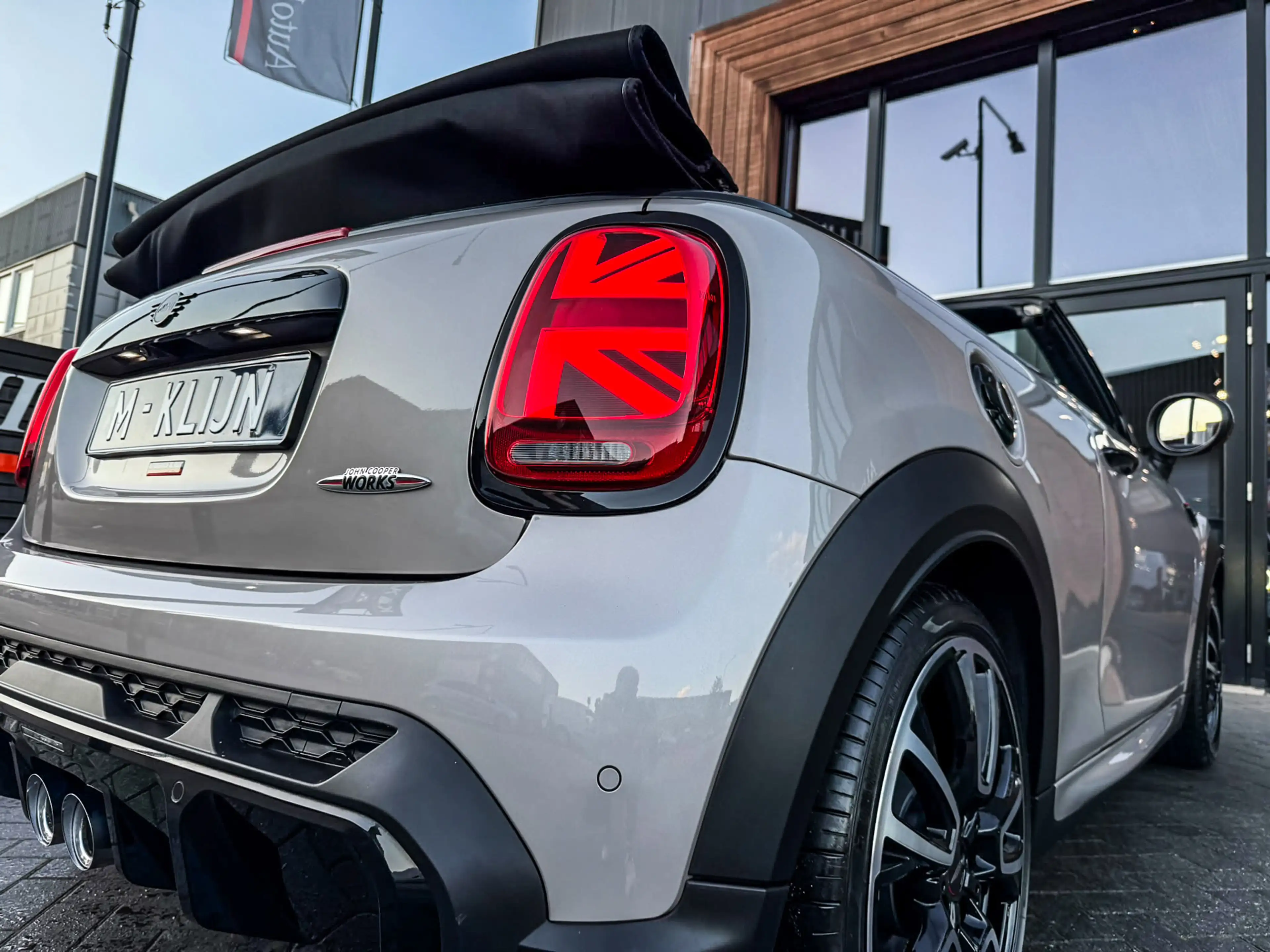 MINI John Cooper Works Cabrio 2.0 JCW Pack F1 aut 231pk/Rooftop grey/Bruin leer/ — photo 15