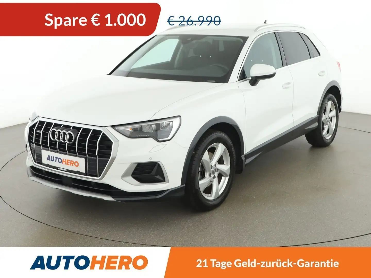 Audi Q3 35 TDI quattro Advanced *LED*ACC*SPUR*TOT*SHZ*BT* Bílá - 1