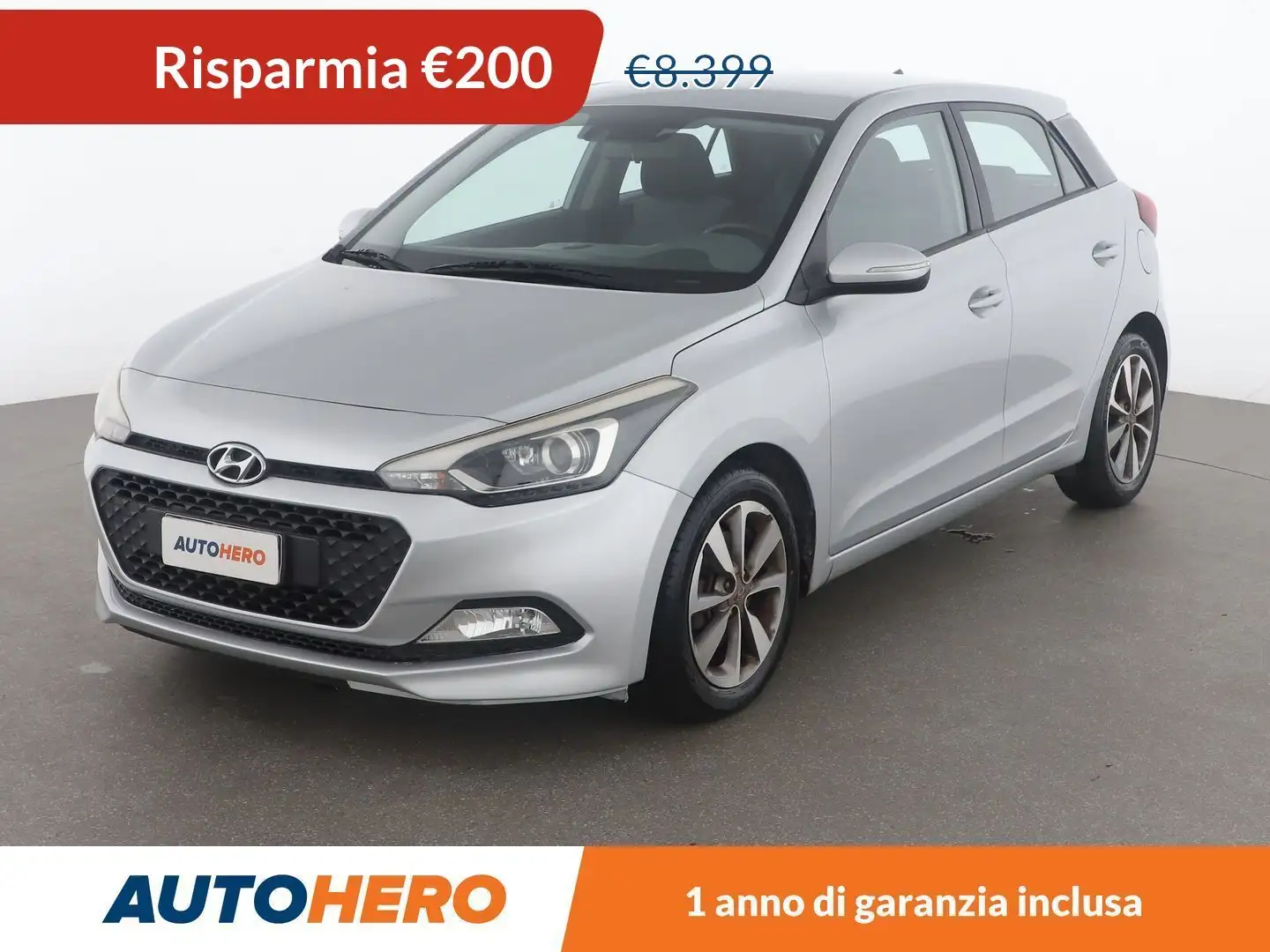 Hyundai i20 1.1 CRDi Comfort Argento - 1