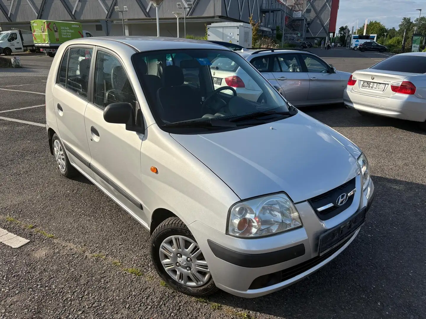 Hyundai Atos 1.1 1.Hand TÜV/Service Neu Gris - 1