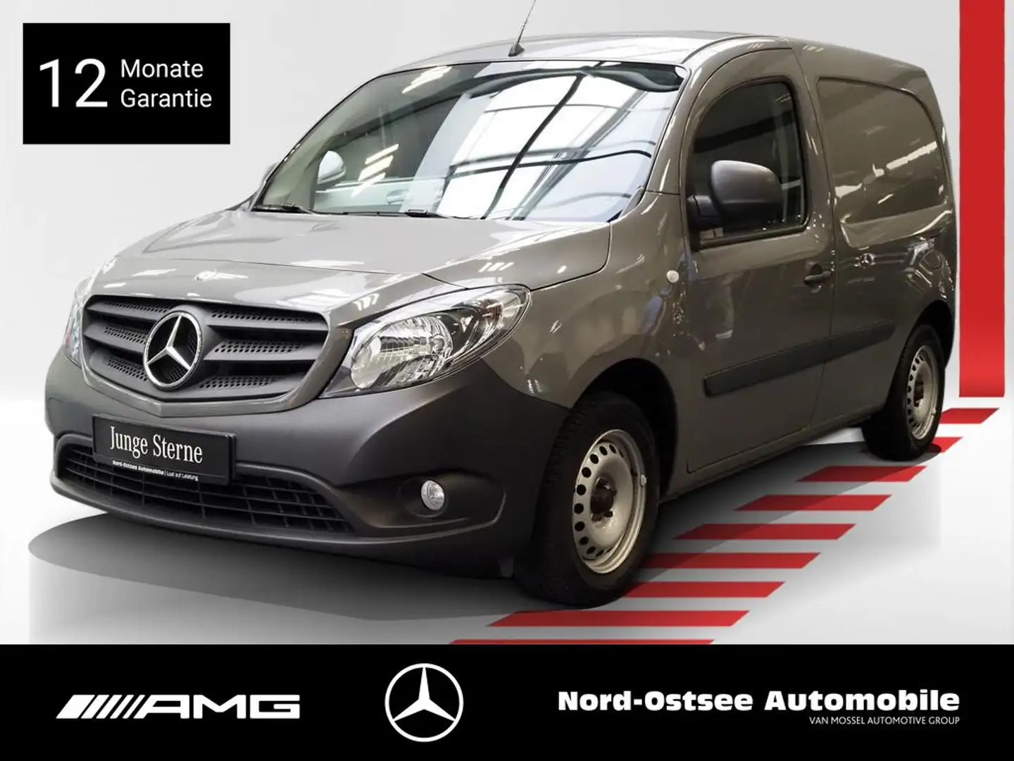Mercedes-Benz Citan 112 LANG AUTOM NAVI TEMPOMAT RADIO KLIMA Grijs - 1