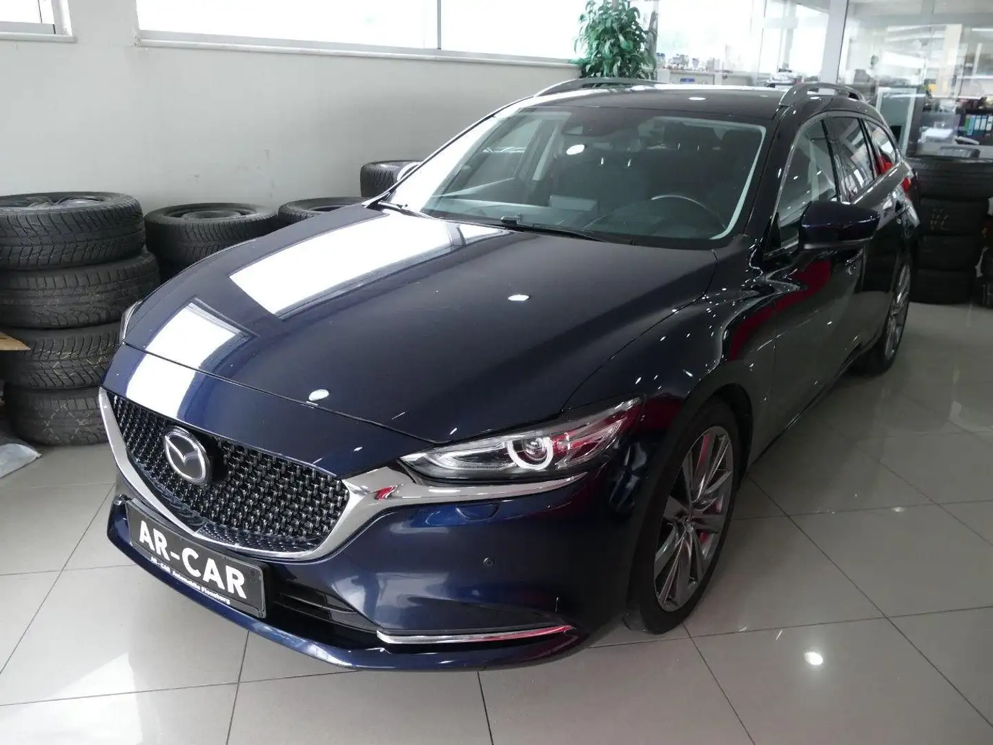 Mazda 6 Kombi SKYACTIV-D 184 Sports-Line Blau - 1