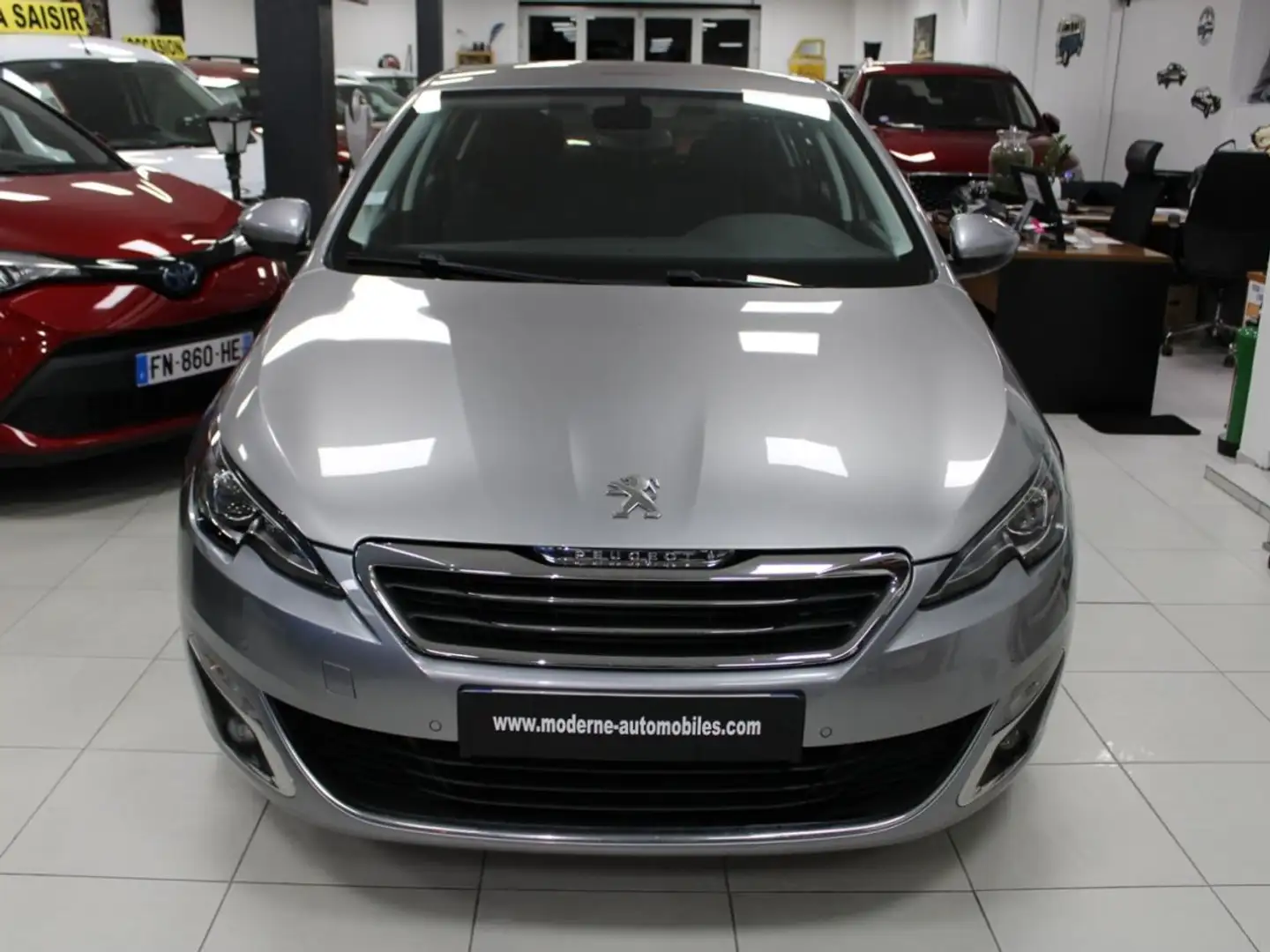 Peugeot 308 1.6 BLUEHDI 100CH ALLURE S&S 5P Gris - 2