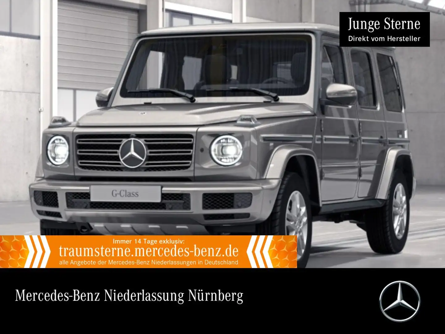 Mercedes-Benz G 350 d GSD+360+AHK+MULTIBEAM+STHZG+FAHRASS+SPUR Argent - 1