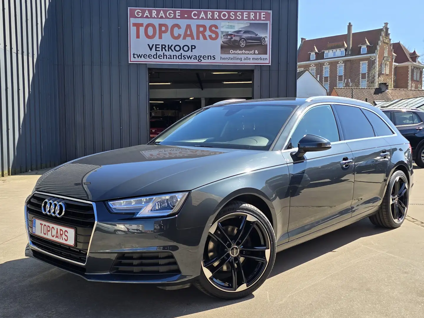 Audi A4 35 TFSi MHEV 2019 Euro6❗ Trekhaak, App connect.. Gris - 1