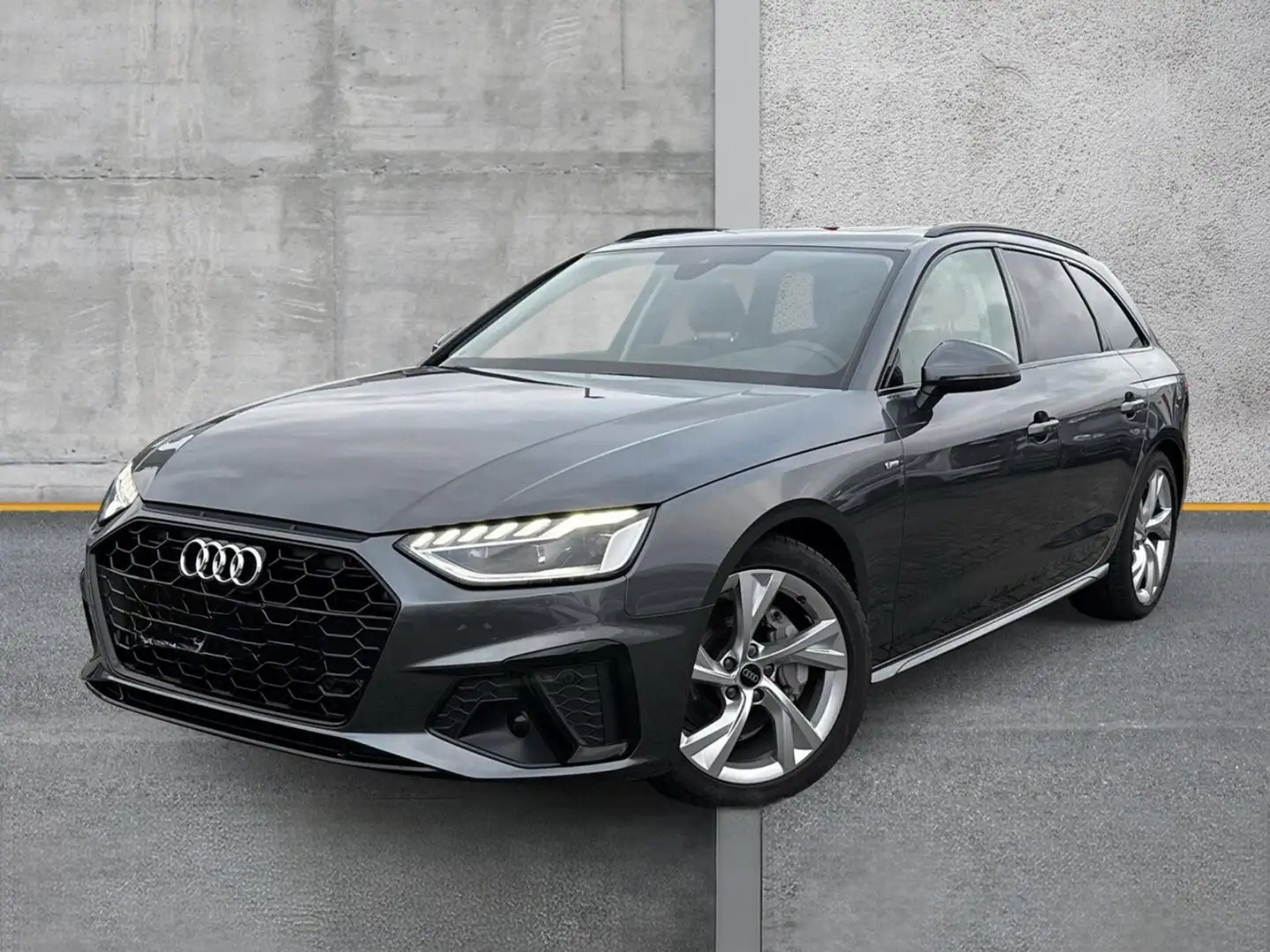 Audi A4 Avant 2.0 40 TDI - 204 - BV S-tronic  AVANT BREAK  Gris - 1
