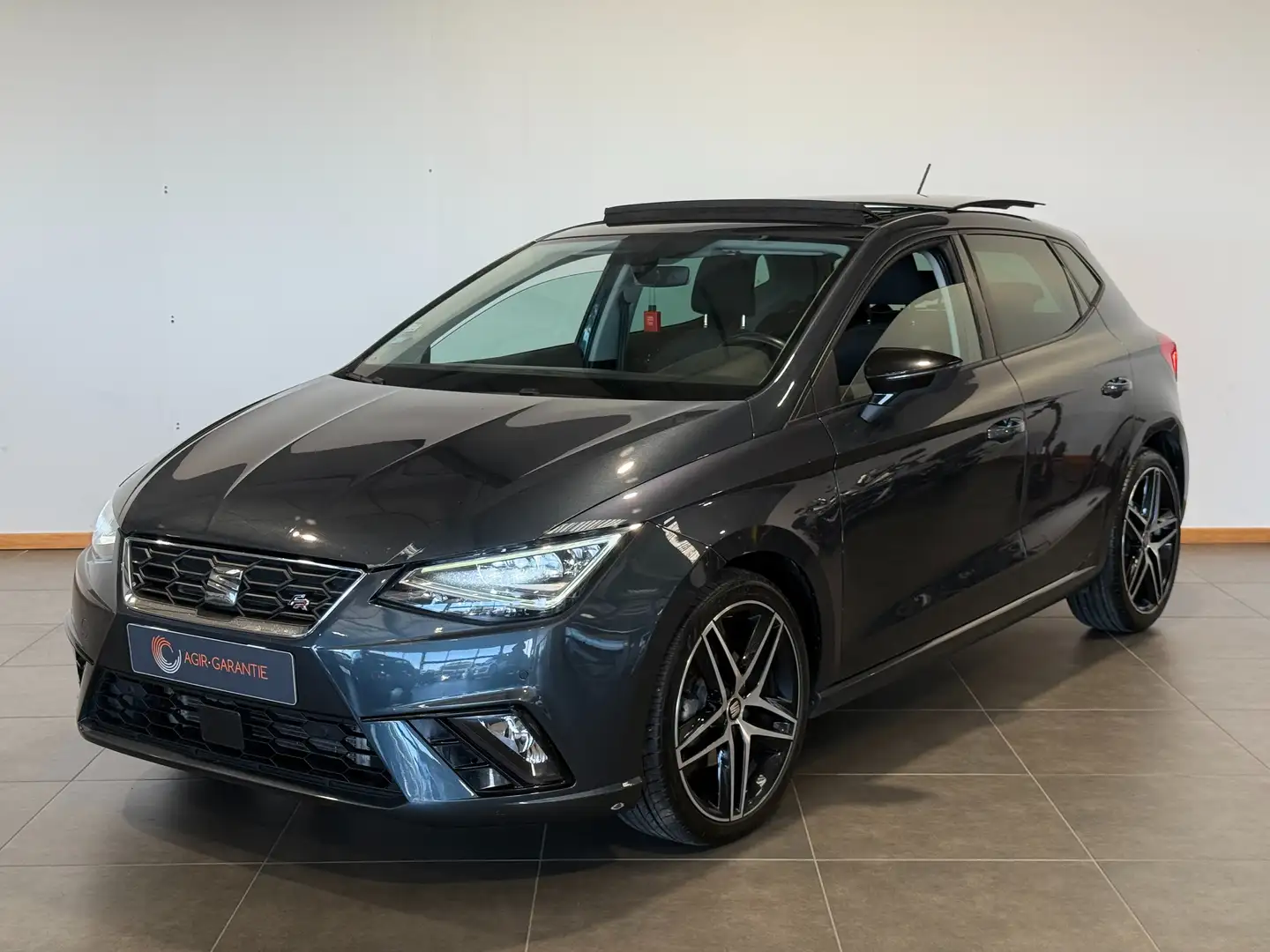 SEAT Ibiza Ibiza 1.6 TDI 90 ch CR FR DSG Gris - 1