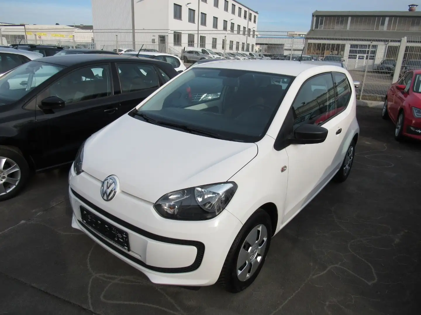 Volkswagen up! take up!KLIMA,E-FENSTER,65500 KM. Weiß - 1