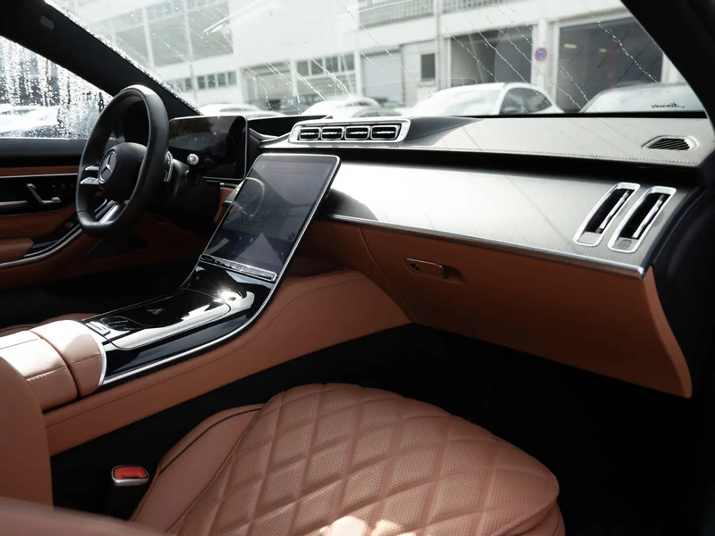 Mercedes-Benz S 450 d 4M L AMG-Sport/Pano/Burm/Sitzklima/Night Weiß - 2