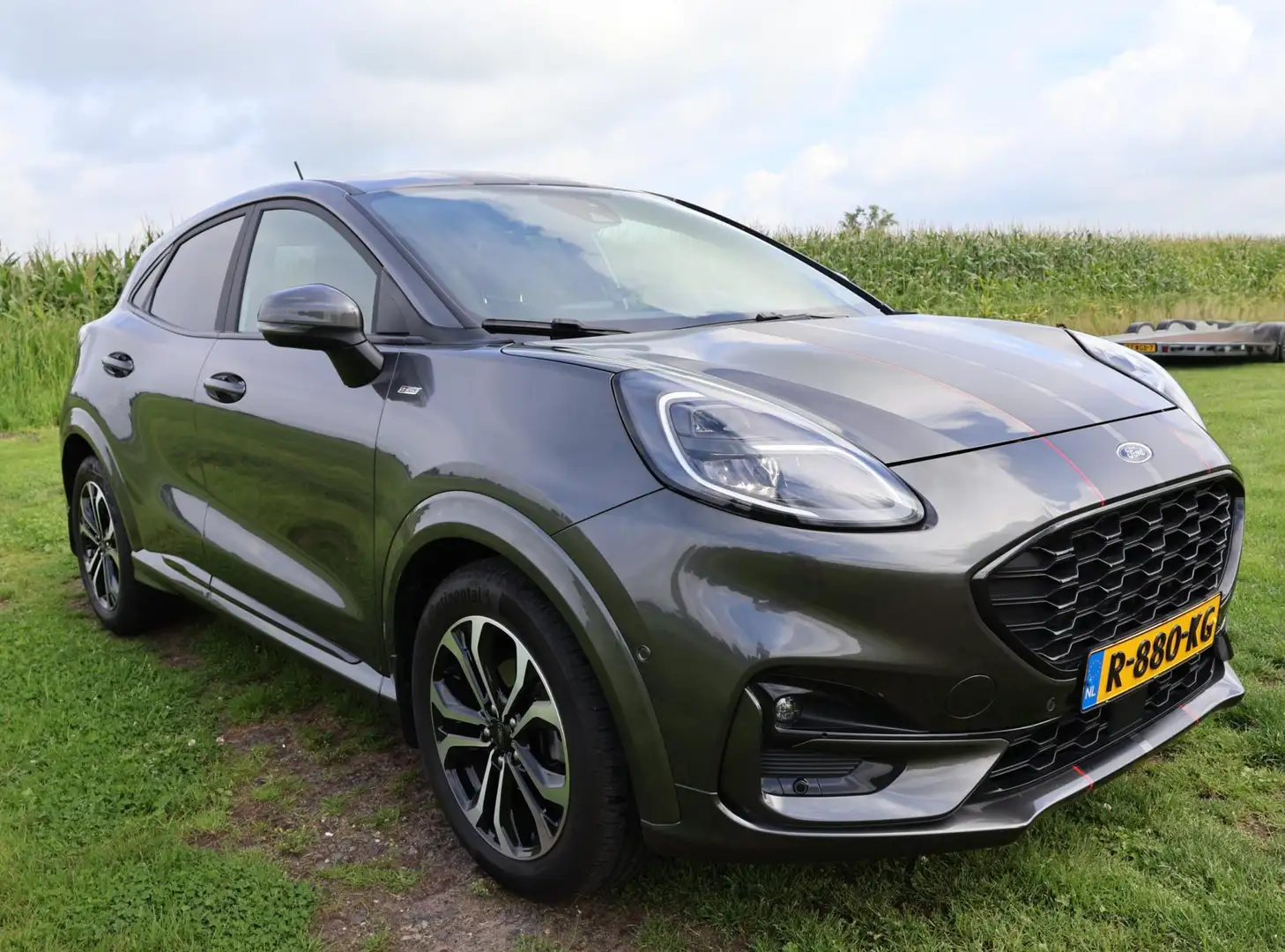 Ford Puma 1.0 EcoBoost ST-Line X Vignale|AUTOMAAT|Carplay|Ca Gris - 2