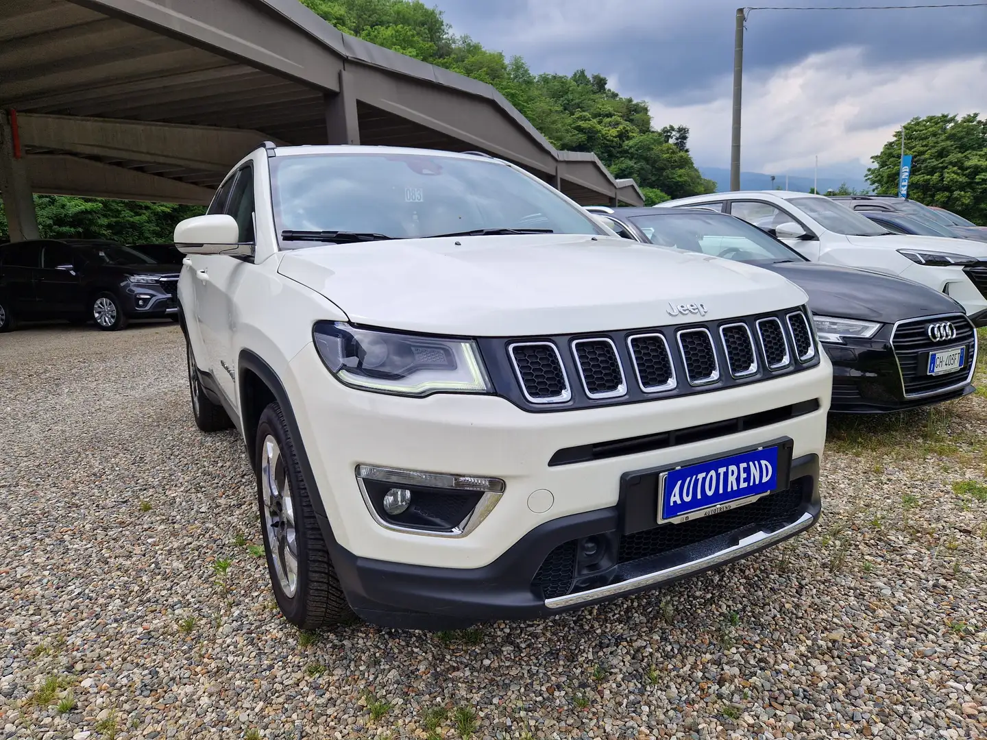 Jeep Compass 2.0 mjt Limited Navi 4wd 140cv Blanc - 1