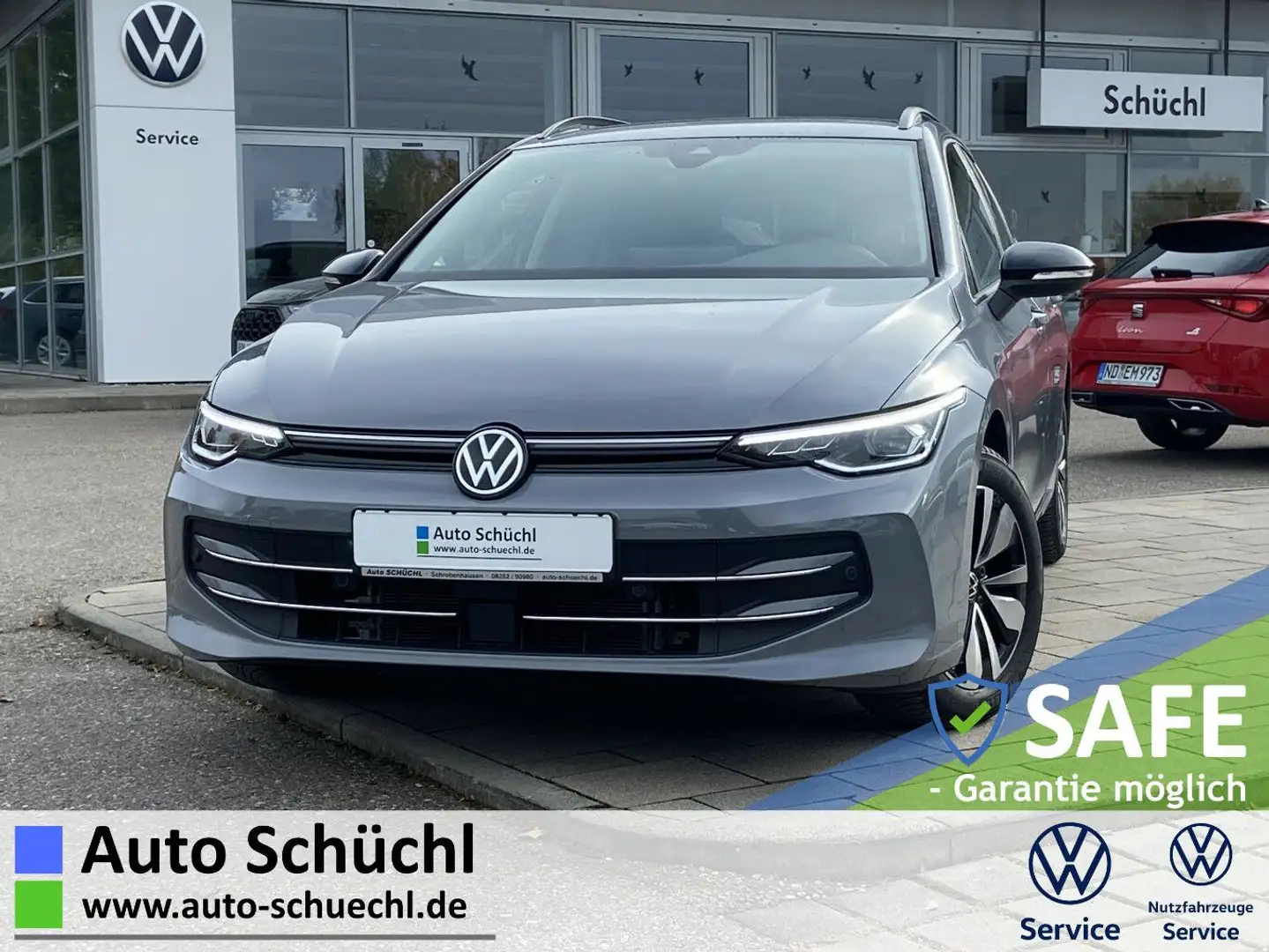 Volkswagen Golf Variant 1.5 TSI Goal LED+AHK+KAMERA+APP-CON Grau - 1