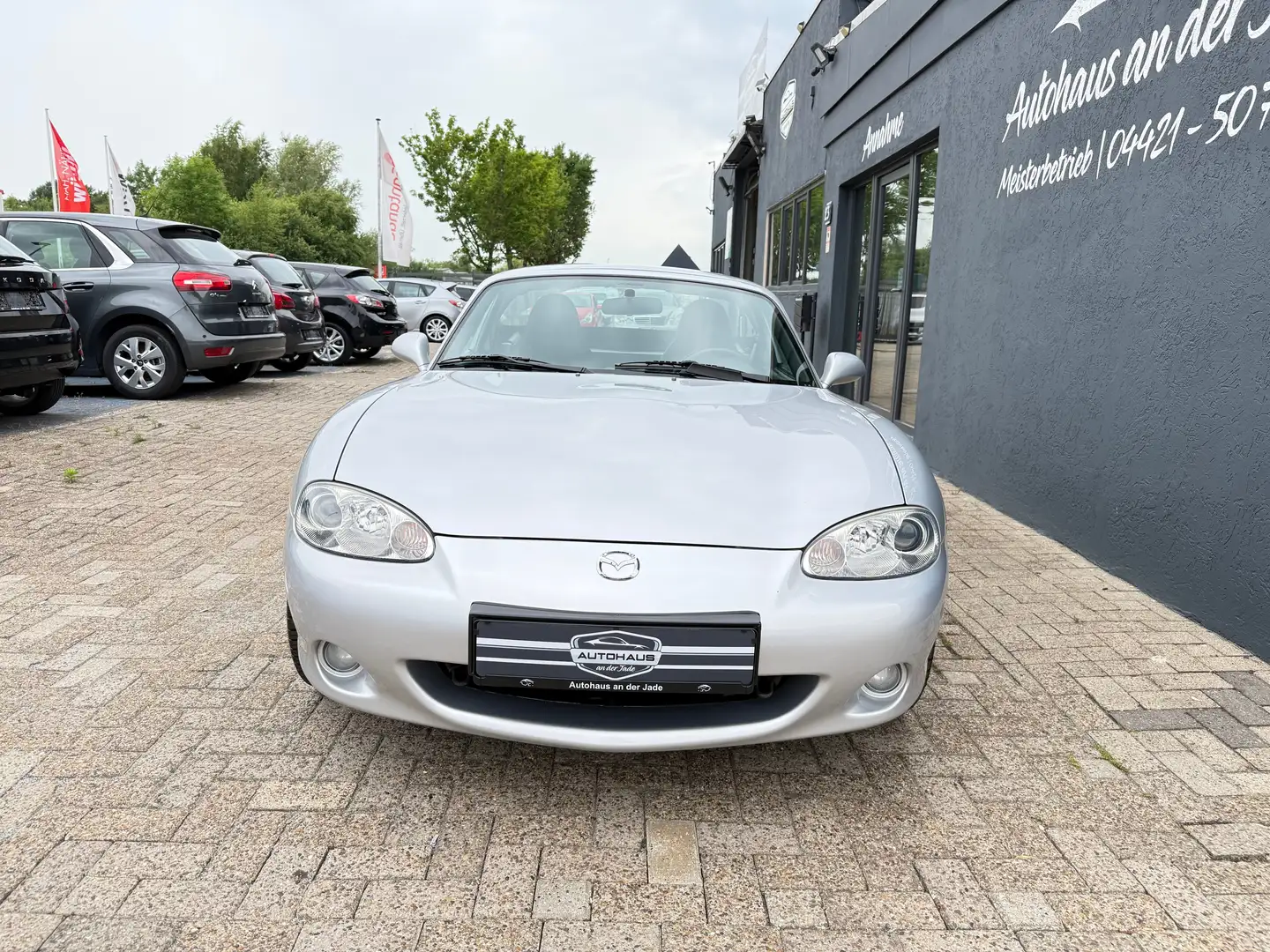 Mazda MX-5 1.9i 16V Sportive*Nur47Tkm*SH bei Mazda*Org.Zustan Silber - 2