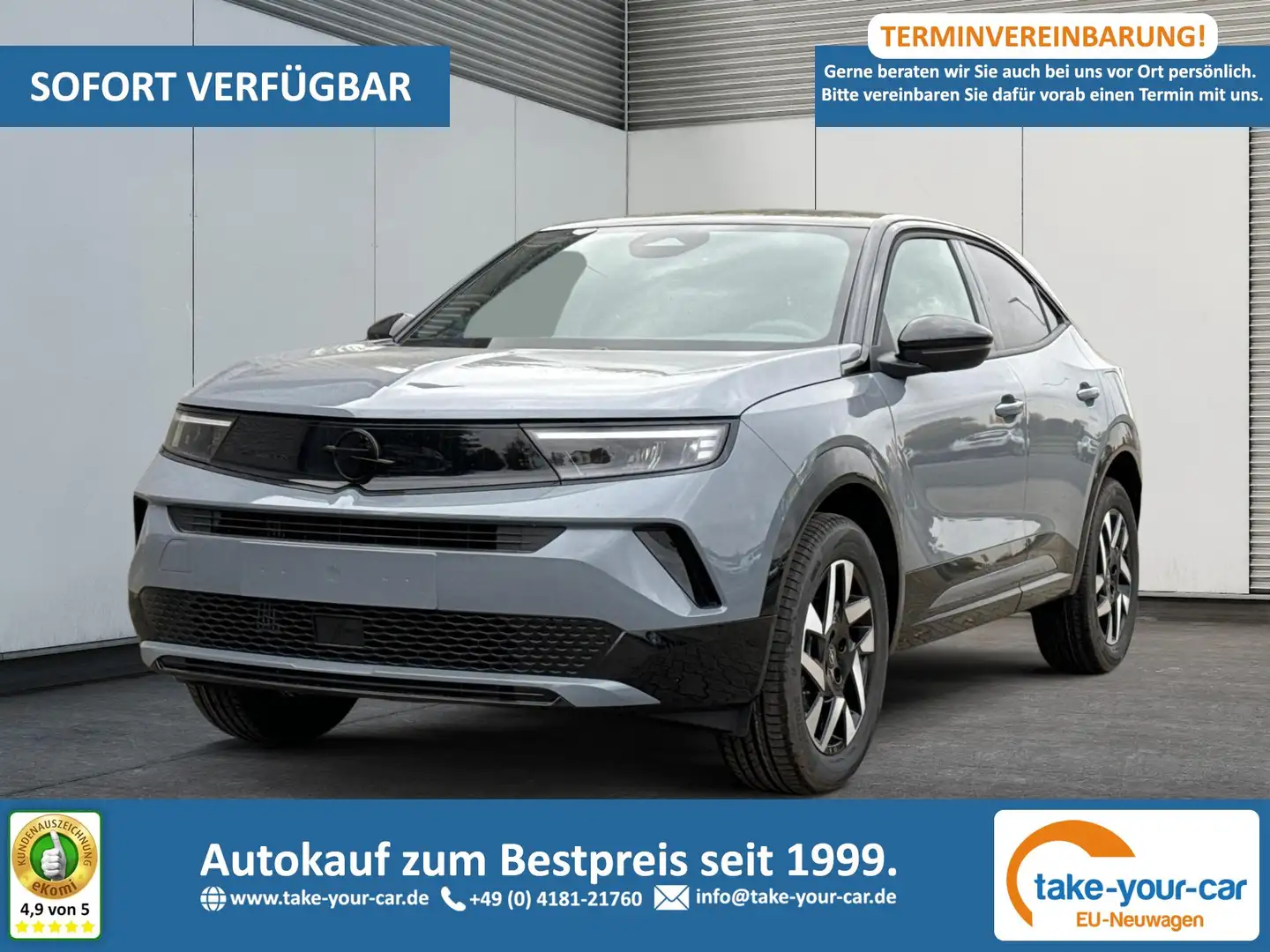 Opel Mokka GS KAMERA+LED+PDC+17 LM 1.2 Turbo AT8 96kW (130... Szary - 1