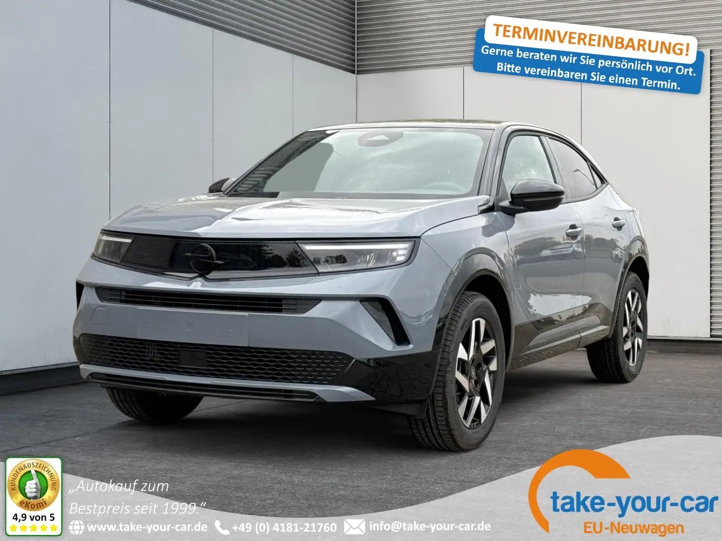 Opel Mokka GS KAMERA+LED+PDC+17 LM 1.2 Turbo AT8 96kW (130... Gris - 1