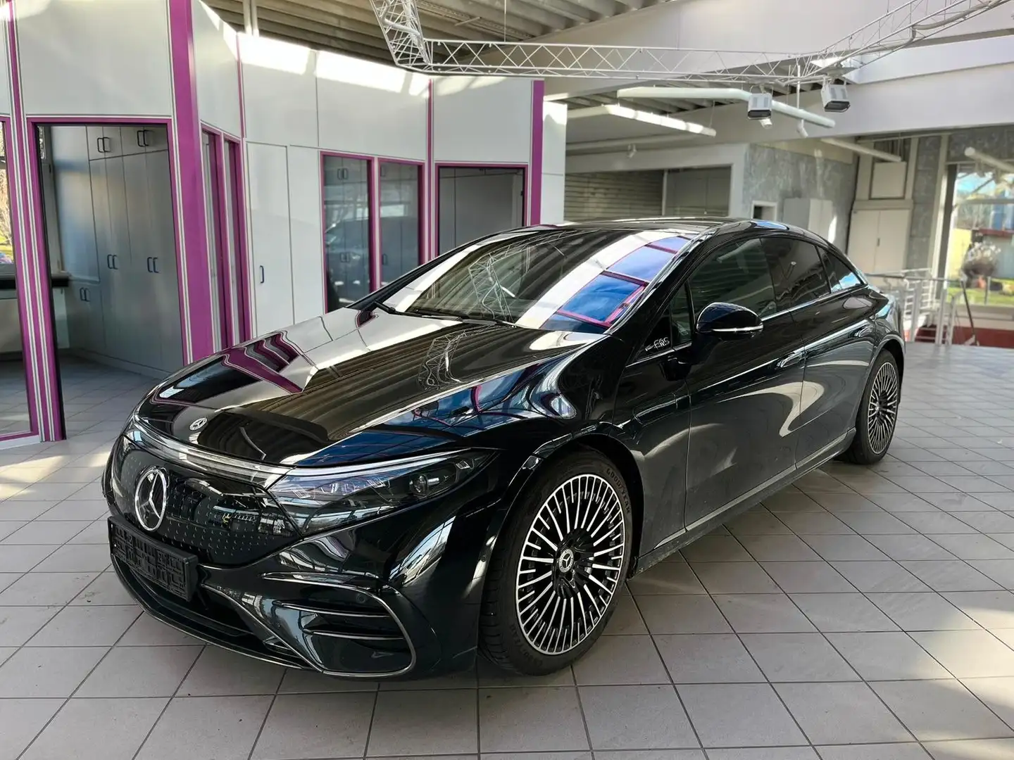 Mercedes-Benz EQS 580 4Matic |Hyperscreen|AMG|Pano|Premium| Noir - 1