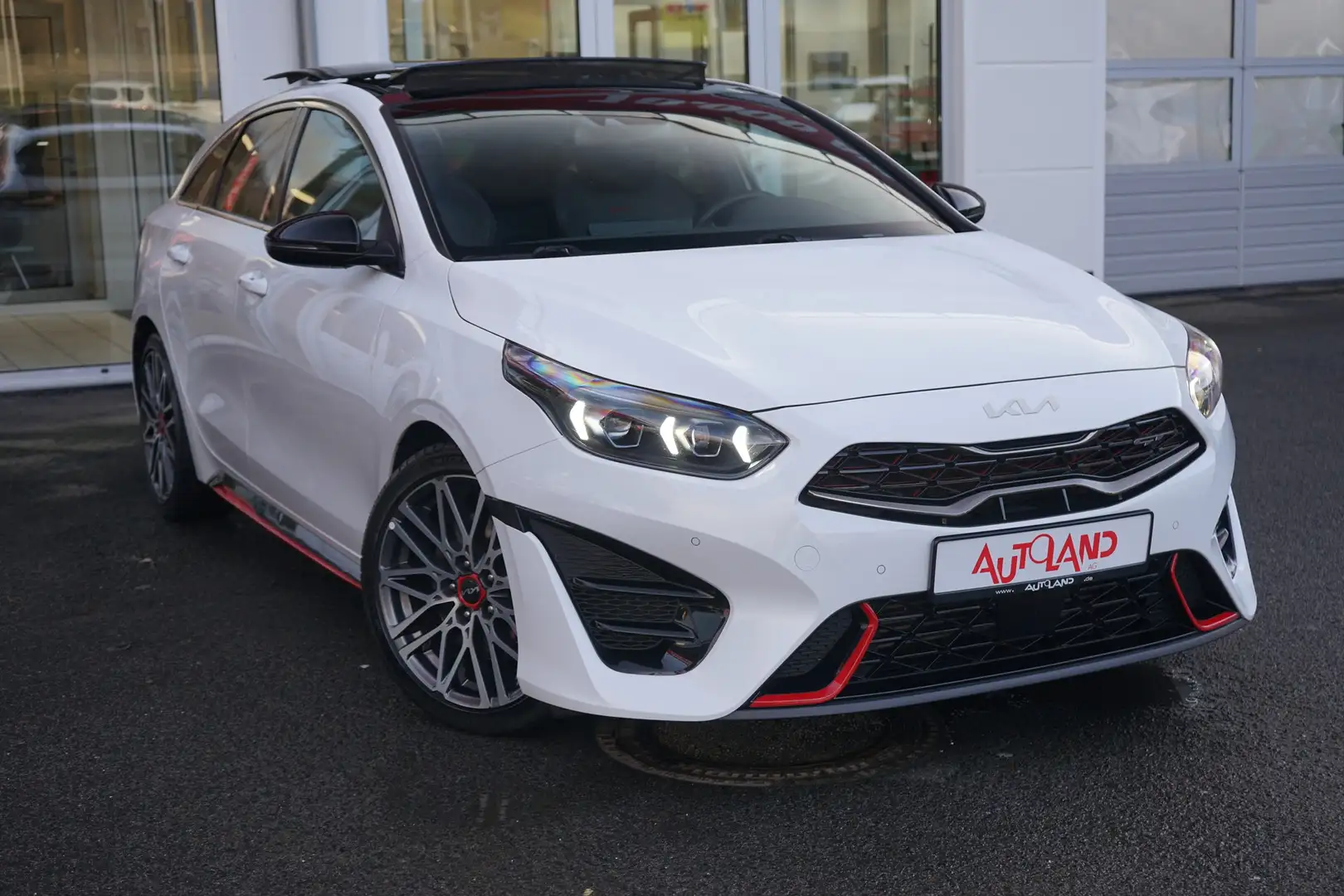 Kia ProCeed / pro_cee'd ProCeed GT LED Navi Schiebedach DAB Alcantara Blanc - 2