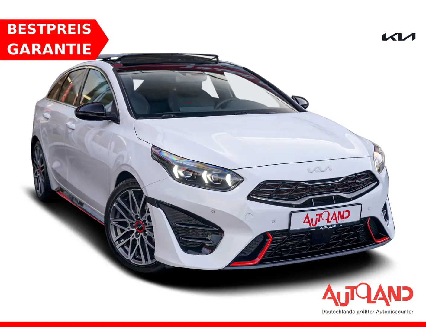 Kia ProCeed / pro_cee'd ProCeed GT LED Navi Schiebedach DAB Alcantara Blanc - 1