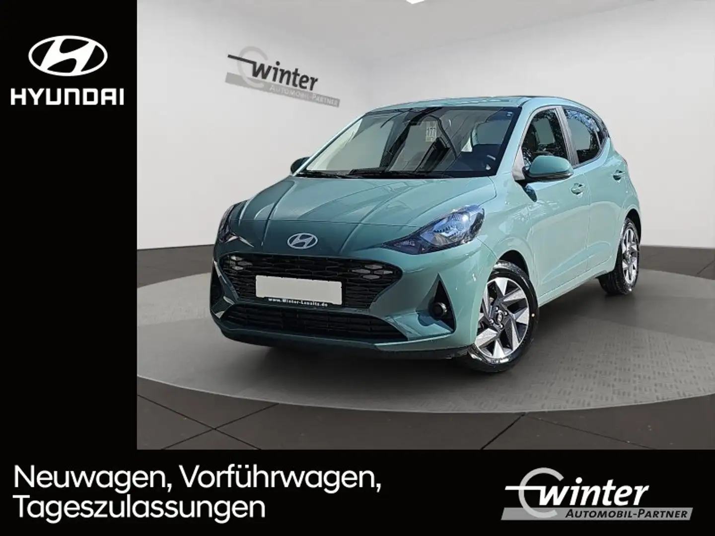 Hyundai i10 1.0 TREND NAVI/KAMERA/PDC/DAB Grün - 1