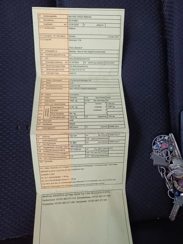 Audi A4 2,5 TDI quattro, foto 2