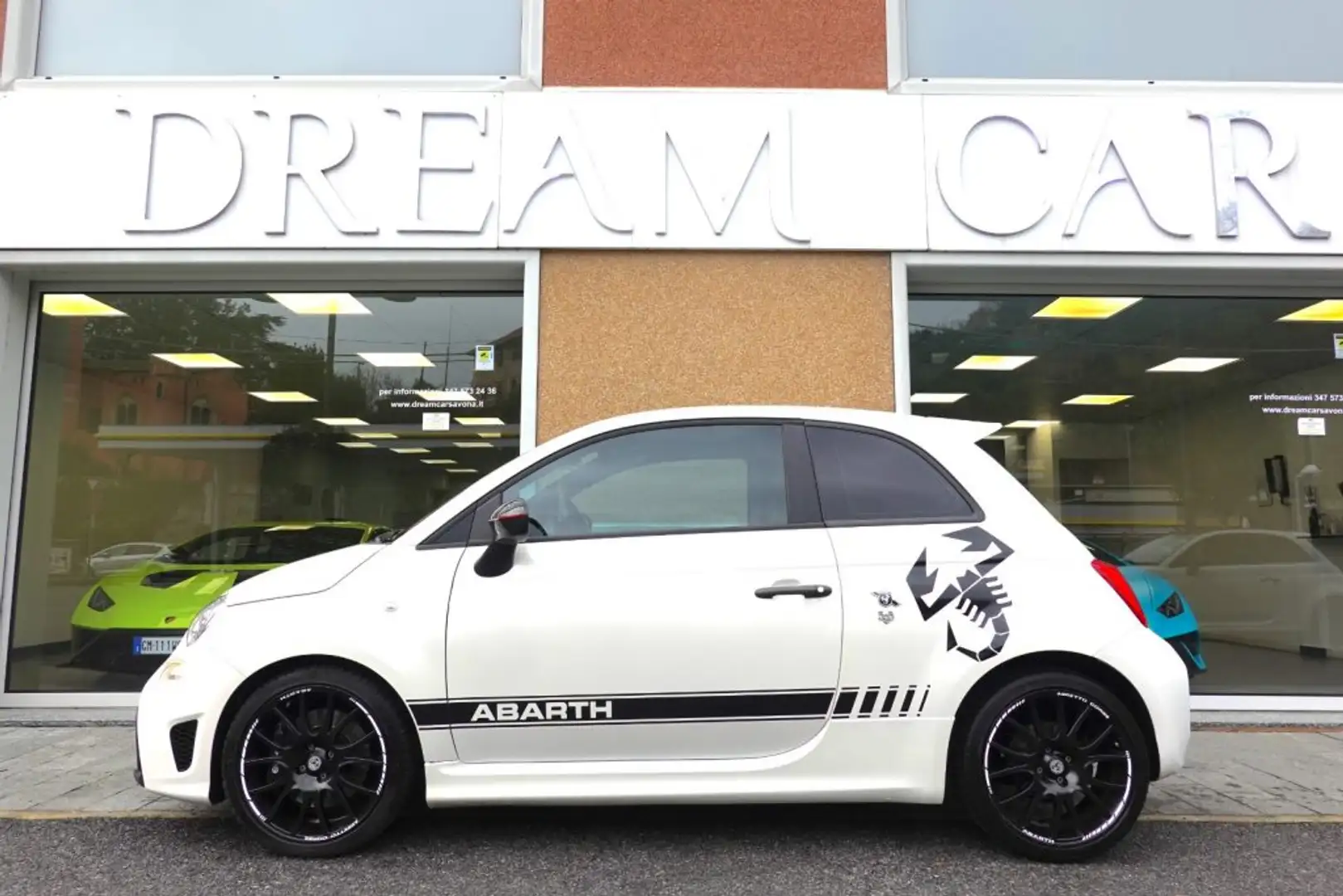 Abarth 595 Competizione 1.4 T-Jet 180 CV SABELT CARBONIO-BEATS-XENO Bianco - 2