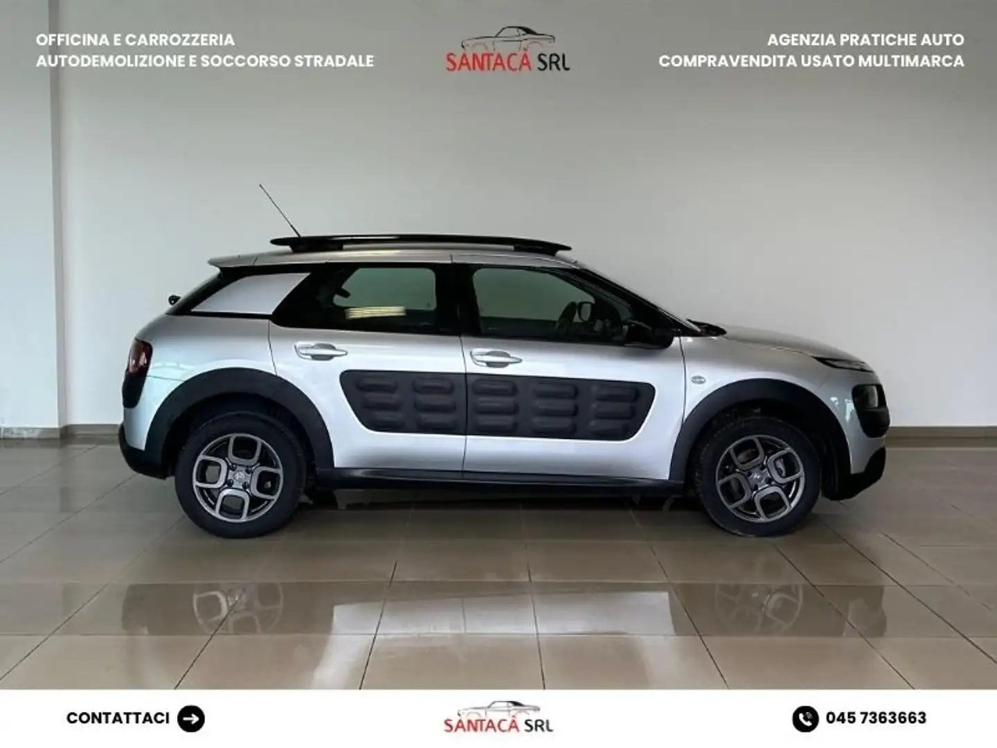 Citroen C4 C4 Cactus 1.2 puretech Shine 82cv E6 Gris - 2