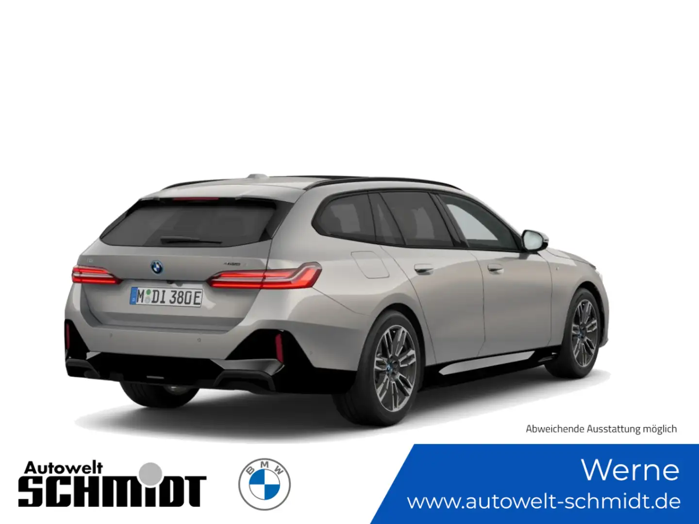 BMW i5 eDrive40 Touring M Sportpaket Panorama Gris - 2