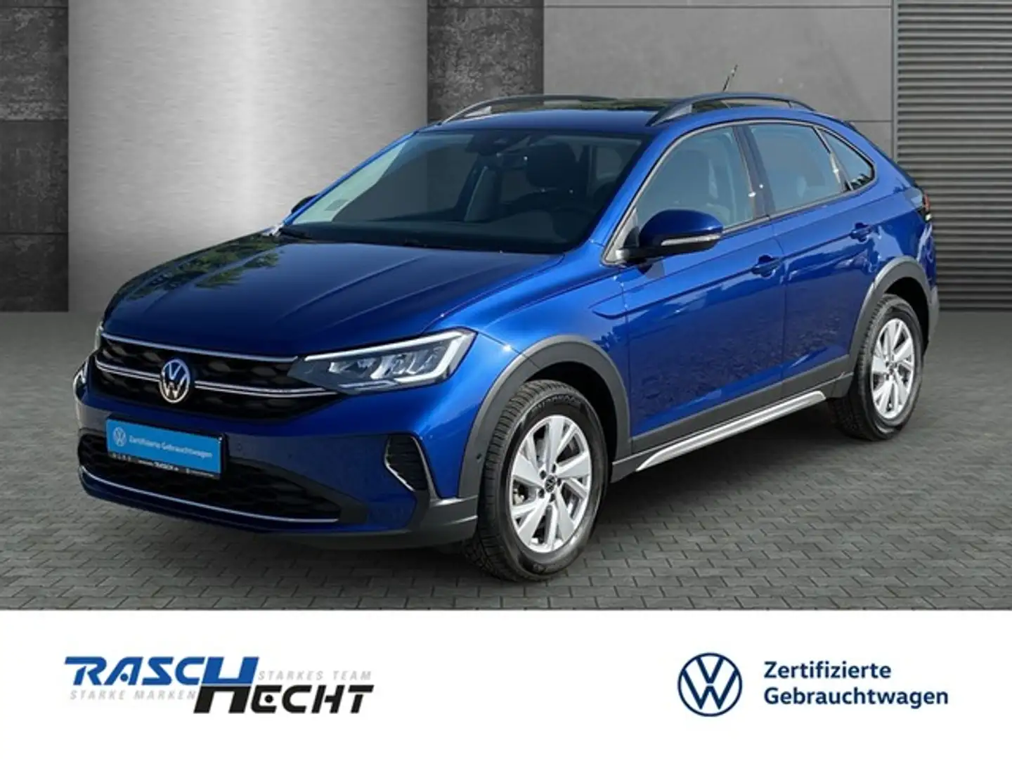 Volkswagen Taigo Life 1.0 TSI*AHK*LED*SHZ*5 J. GAR* Blau - 1